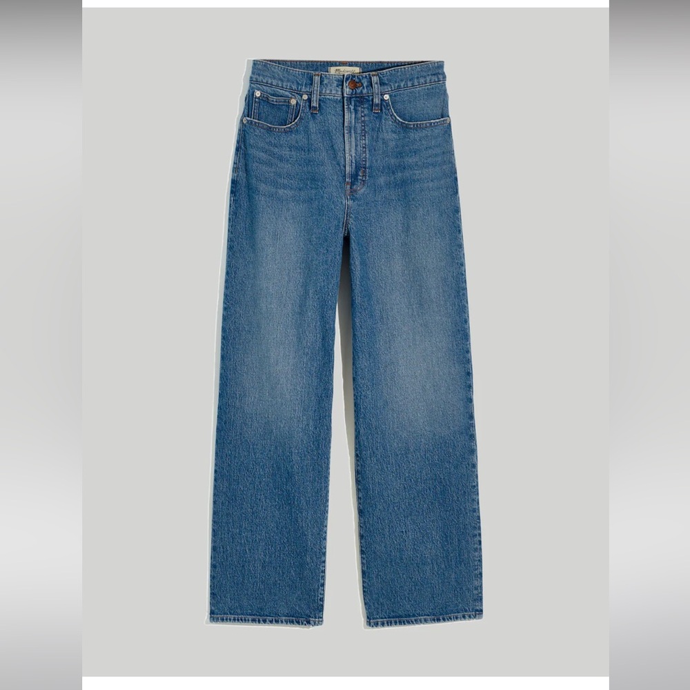 Madewell Cresslow Wash Perfect Vintage Wide Leg Crop Jean